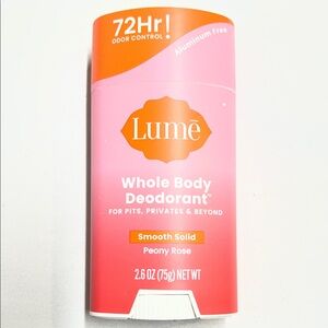 Lume Peony Rose Whole Body Deodorant - Pink